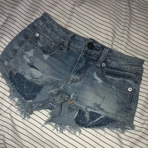 Jean shorts